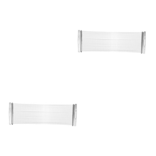 2Pcs Silver Snare Drum Belt Stainless Steel Spring Wire