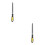 2Pièces Lime Plate Affûtage Main Acier T12 Ergonomique Multi 1