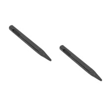 2Pcs Black Steel Chipping Bits Pneumatic Metal Impact Hammer