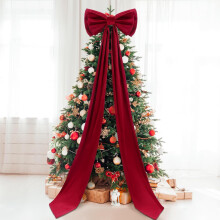 Bootesun Gigantische Strikdecoraties – Kerstboomtopper, Muurdecoratie & Feestartikelen, Geschikt voor Kerstmis, Bruiloft, Herfst, Verjaardag