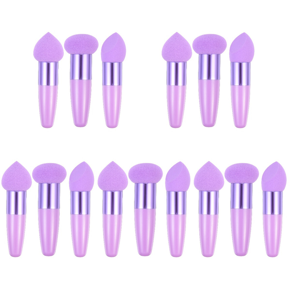 Iplusmile 15 Pcs Makeup Sponge Pens Portable Makeup Beauty Pens Makeup Cosmetic