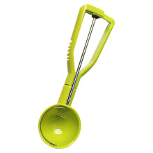 1-Pc Stainless Steel Cookie Dough Scoop & Melon Baller, Versatile Tablespoon Tool for Dough, Batter, Fruit Balls