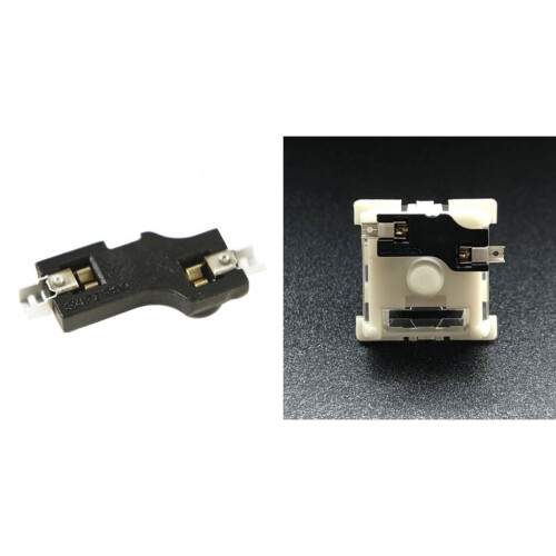 100PCS Interchangeable PCB Hot Swap Socket DIY Modifier Base for Kailh TTC Mechanical Keyboard Switches