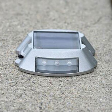 Balise solaire à piquet pour route, étanche IP68, recharge intelligente, modes clignotant/fixe, pour garage/jardin/terrasse