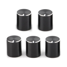 5 db 11x12,5 mm-es forgó potenciométer gomb sapka vezérléshez erősítőhöz