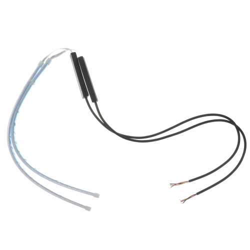 4Pcs White Flexible Bar Waterproof Running Light