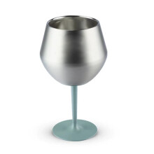 2 Pcs Stainless Steel Wine Glass Insulated Tumbler Leakproof Lid for Outdoor Travel Picnic Party
