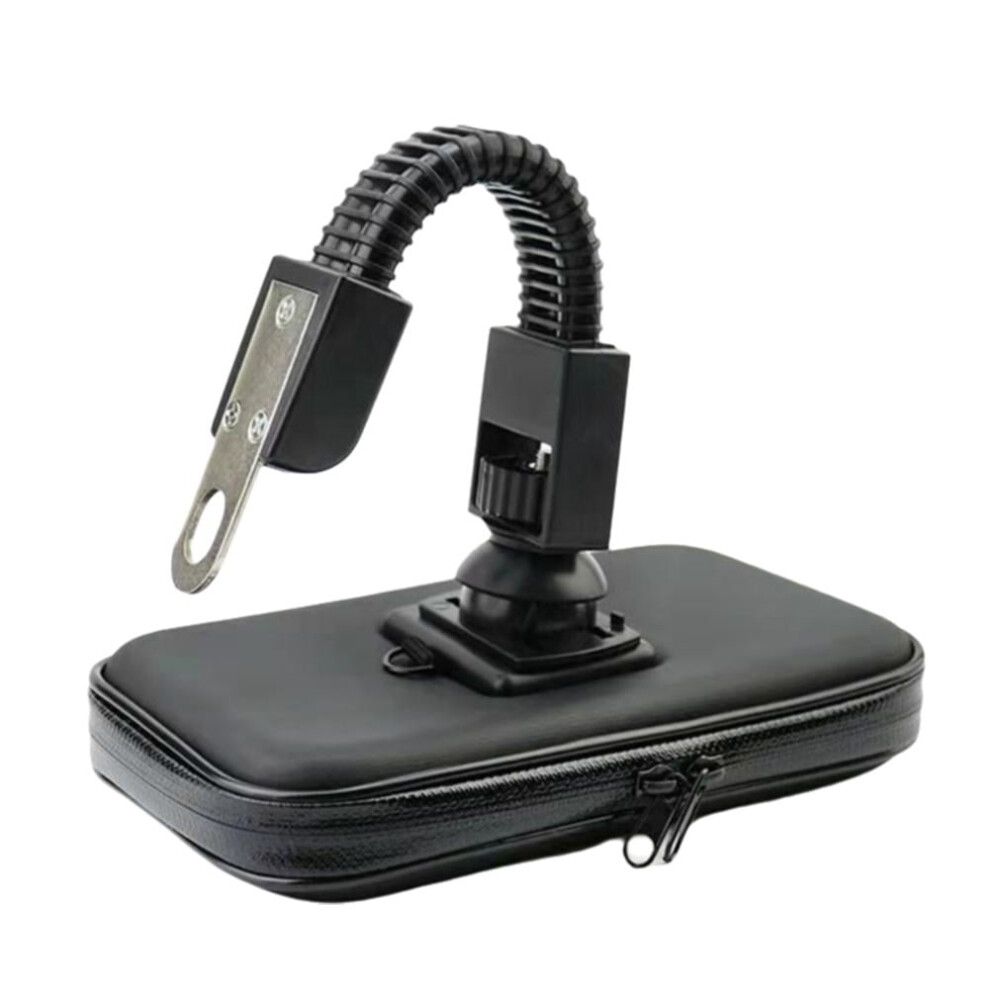 Qenashaing Waterproof Motorcycle Phone Bag With Mount Â Large Capacity, Safe Navigation Viewing, Compatible With Electric Scooter Handlebar 9327961704275