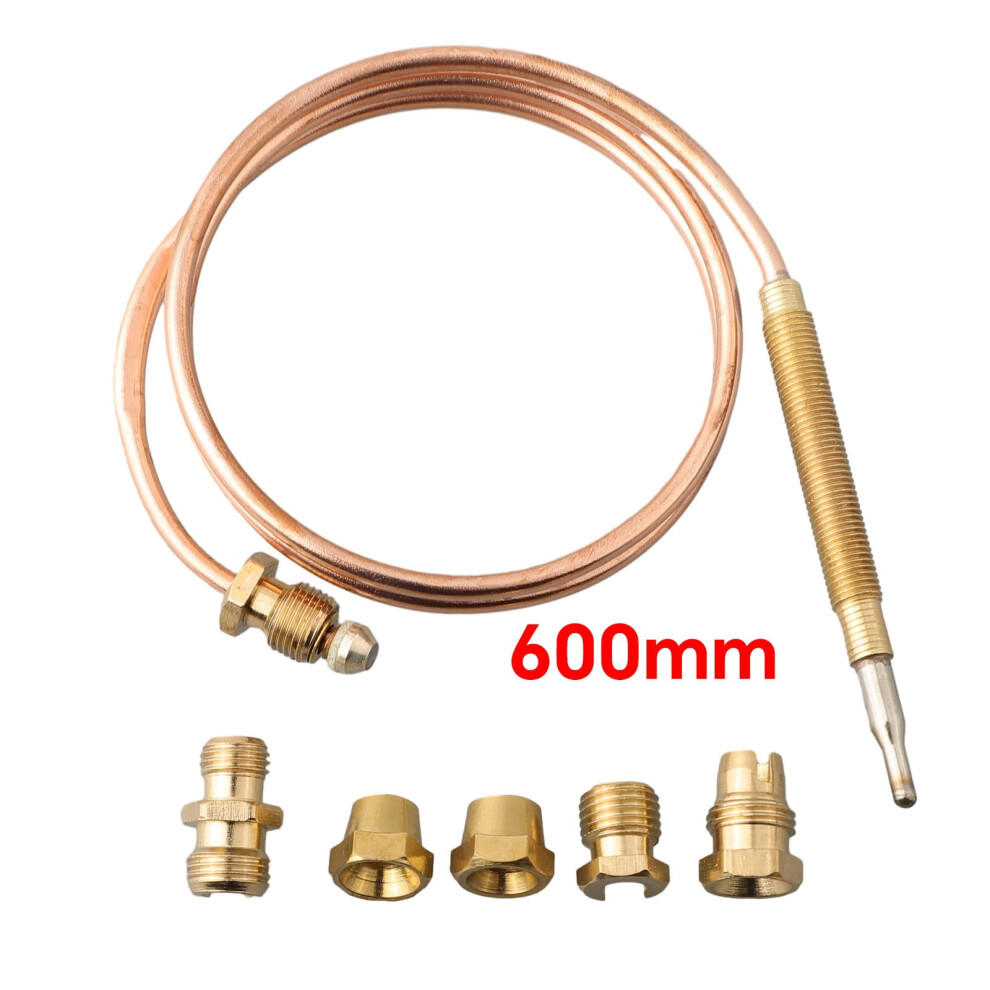 24In Thermocouple 600Mm Replacement Parts Tool Accesseries For Gas Furnaces Boilers Water Heaters Gas Fire Braziers Ovens 9327961704084