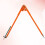 Compas Cutter Precision Pencil Compass Orange 1Pcs 1