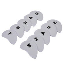 10 Pcs Golfs Head Cover with Big Number, Suitable for Long Neck Golfs Club Head, Great Gift for Golf Lovers A
