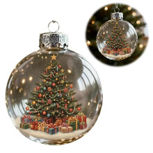 Pekkaxy Christmas Snowman Bulb Ornaments – Vintage Tree Baubles, Farmhouse Home & Wreath Decor, Compatible with Standard Tree Hooks