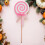 caramelo falso navideño para decoración 5