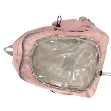 Student School Backpack Women Transparent Backpack Ita Backpack Japanese Backpack Travel Backpack for Pin Display