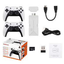 4K HD Retro Gaming Stick by Boltzs with 75000+ Games and Wireless Controllers for TV