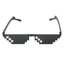 Cool 3 Bit MLG Pixelated Sunglasses Deal With It Glasses Pixel Sunglasses