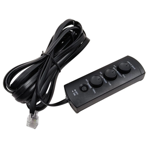 Car Subwoofer Amplifier Space-Saving Spare Tire Design