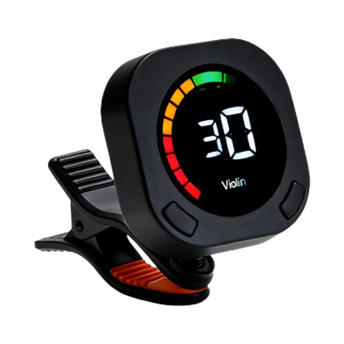 Rotating Tuner Clip On Tuner With Clear LCD Display Digital Electronic Tuners