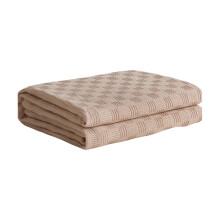 Knitted Gauze Cover Blanket, Double Conditioning Quilt, Soft Microfiber Blanket, for Couch, Sofa and Bed(39.3x59.05in)