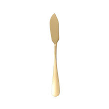 Espátula de cozinha multifuncional com cabo largo em aço inoxidável para manteiga e queijo. Ideal para cozinha.