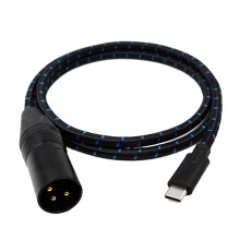 Cabo Tipo C atualizado para cabo XL, cabo trançado em nylon com elásticos, tamanho 5, compatível com smartphones e tablets.