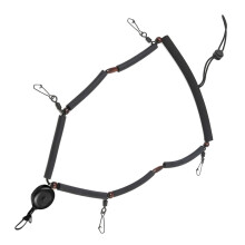 Fly Fishing Accessories Multifunction Fly Fishing Lanyard Necklace Fast Release Fishing Tool Holder Lanyard with Clip
