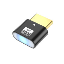 HDMI-Dummy-Stecker, virtueller Headless-Adapter mit EDID-Emulatoren für 4K60Hz-Mehrmonitor-Setups