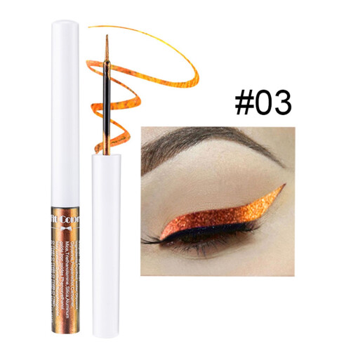 Υγρό eyeliner οπτικής αποχρωματισμού για μακιγιάζ που αλλάζει χρώμα σε χρωματική