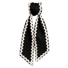 Nastro decorativo | Fascia per confezioni regalo | Composizione floreale fai da te, bordo ondulato smerlato, tessuto opaco antipiega, finitura color