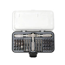 39-in-1 T-Type Ratchet Screwdriver Set with Magnetic Handle & Case – Compatible with DIY, Home, Furniture, Electronics, Bike