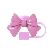 Livraison gratuite pour les commandes de moins de 10 $ - Embouts de paille mignons avec nœud - Couvercles de paille anti-éclaboussures - Embouts de