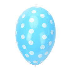 Œufs de Pâques gonflables, 40 cm, bleus