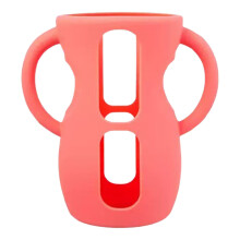 Silicone Sleeves with Handles for Natural Glass Baby Bottle - Anti Breakage Baby Bottles Holder, Compatible with Baby Bottles 8 oz