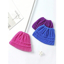 1 tête de rechange bleue + 1 tête de rechange violette, épaisse et absorbante, pour balai à franges de cuisine et de salle de bain. Housse de