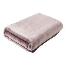 Couverture chauffante USB 140 x 80 cm, 2 niveaux de chaleur, chauffe rapide, lavable en machine, rose – Compatible avec les sources d'alimentation