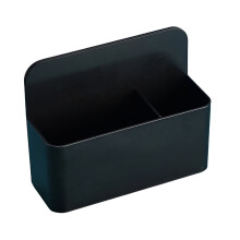 Kraftig magnetisk pennhållare för whiteboardtavlor/kylskåp/frys, whiteboardfack med anisotropisk magnetbaksida, svart