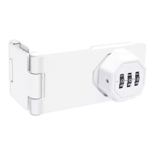 Chiavistelli a combinazione con serratura, chiusura di sicurezza per ante di armadietti e porte piccole, serratura di sicurezza in metallo per casa e