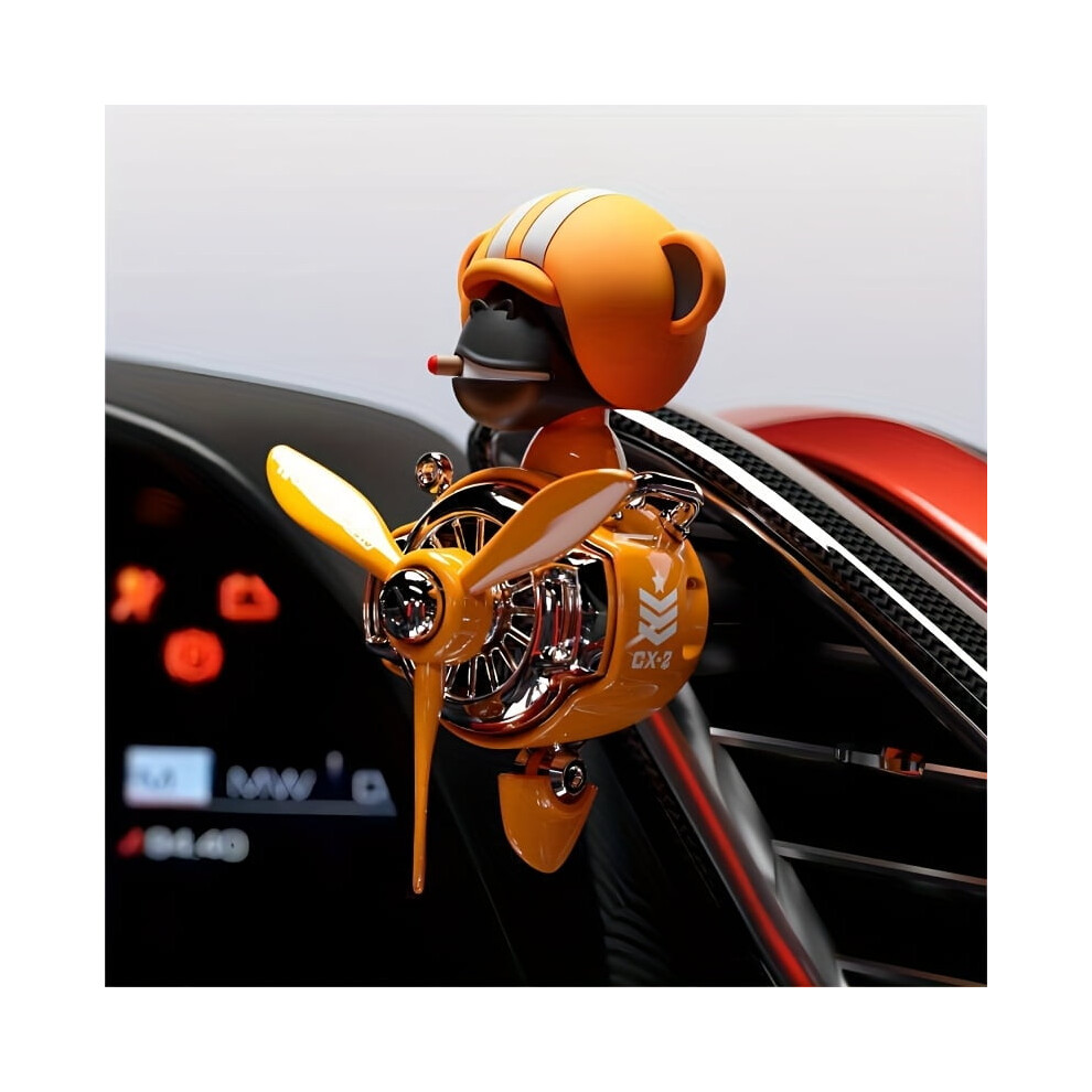 Military-Themed Dashboard Vent Clip Ornament Â High-Quality Plastic Auto Interior Decor, Non-Electric, Compatible With Most Car Vents 9450273016726