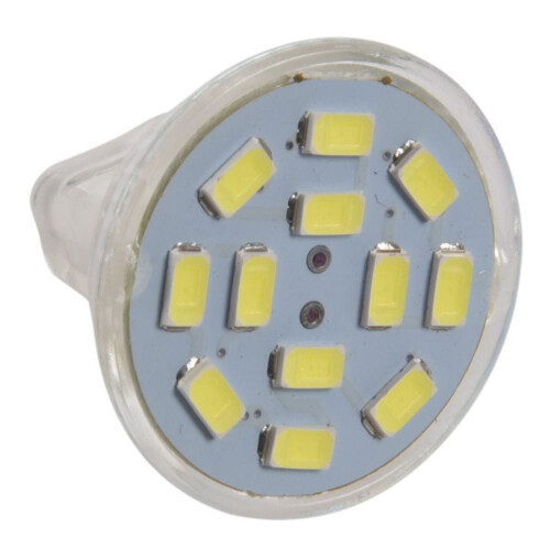 Προβολέας LED 6W GU4(MR11) MR11 12SMD5730 570DC12V, Λευκός