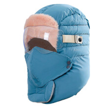 Windproof Winter Riding Hat with Thermal Lining and