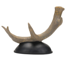 Deer Horn Rack, Tilted Rack, Stopper - Decorative Resin Ornament for Home Bar and Kitchen Storage