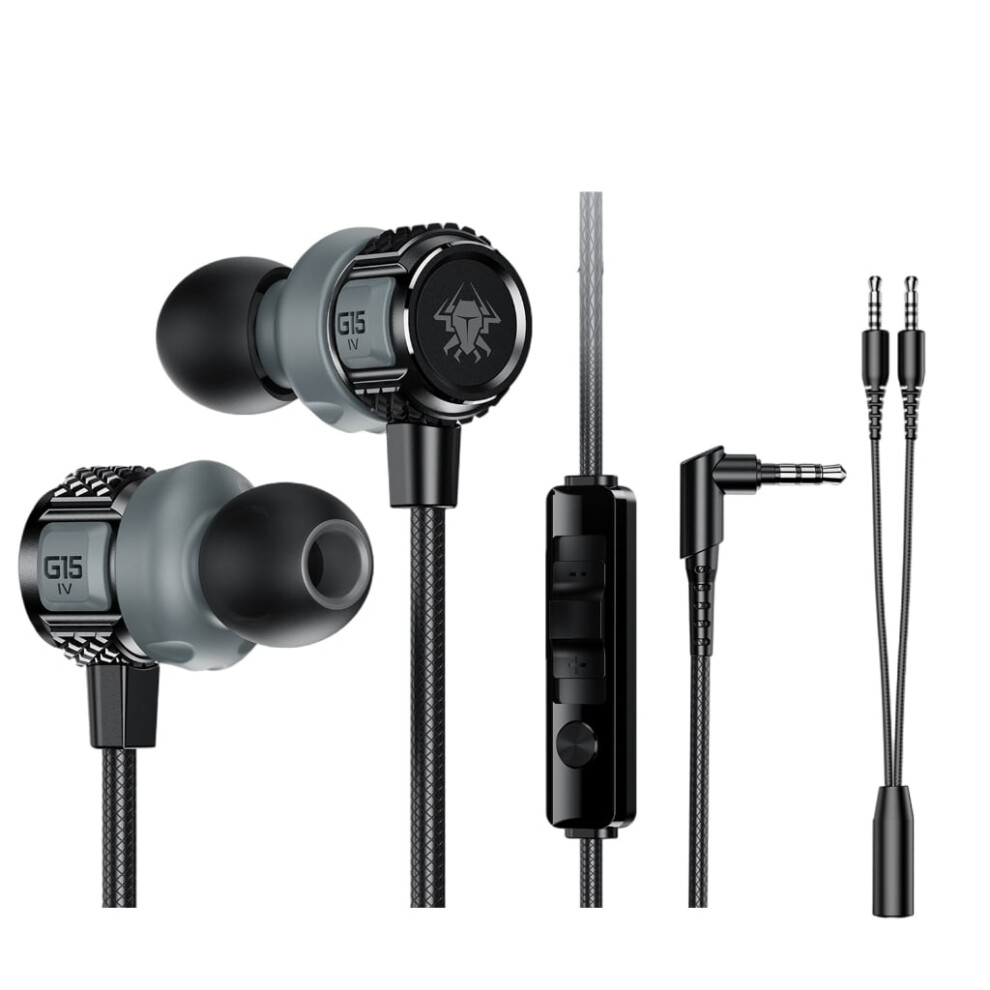 3.5Mm Headphone Corded Earbuds Computer Headset With Microphone For Pc Laptop 9329345329432