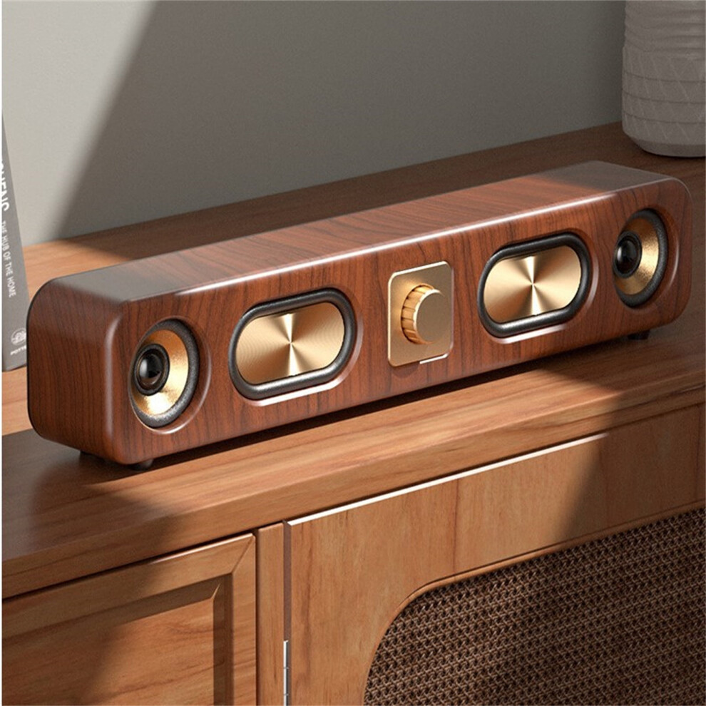 Retro Wood Speaker With A Sound And Portable Wireless Audio It Is The Complement To Any Room Decoration. Grain 9448990641154