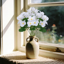 Fleurs artificielles améliorées pour la décoration intérieure, les mariages et les murs de fleurs à main.