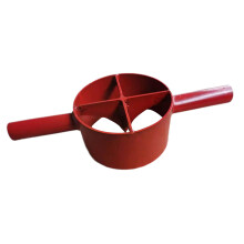 Bamboo Splitter Splitting Tool Separator Sturdy Cast Steel 4 Cuts for Craftsmen and Artistic Projects