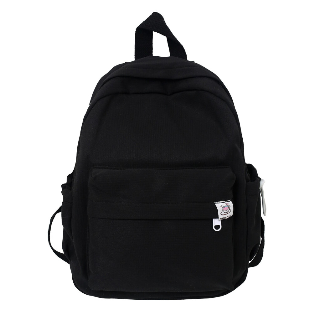 Aesthetic Solid-Color Backpack For Laptop & School Â Lightweight, Eco-Friendly Fabric, Compatible With Teens & Women 9448990642823