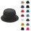 Cappello a secchiello con ventilatore solare e copricollo con protezione UV 1