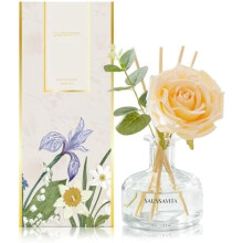 Diffuseur de parfum à la vanille, 201 g (7 bâtonnets), durée d'utilisation : 120 jours, compatible avec la décoration de la maison et de la