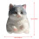 Cozy Cat Big Super Soft Λούτρινο Παιχνίδι για Γατάκια με Ανακούφιση από το Στρες 1