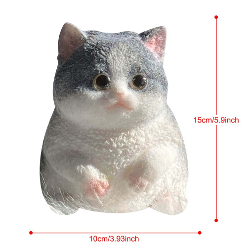 Cozy Cat Big Super Soft Λούτρινο Παιχνίδι για Γατάκια με Ανακούφιση από το Στρες